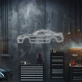 Skyline GT-R R32 Metal Neon Car Wall Art - MTN0035
