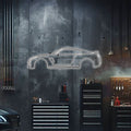 Skyline GT-R R35 Metal Neon Car Wall Art - MTN0037