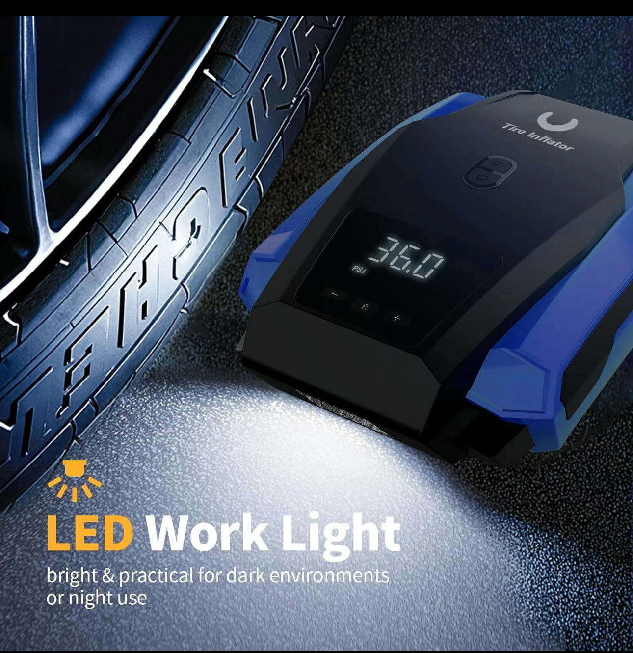 Tire pressure pump