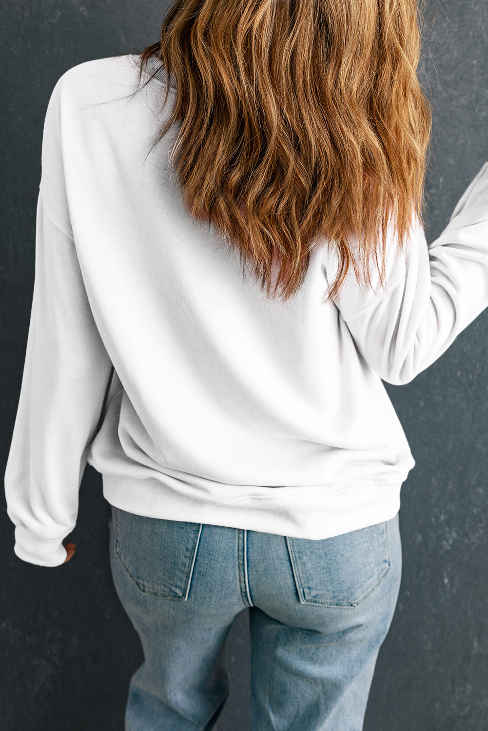 Madison Transfer Printing Crewneck Pullover
