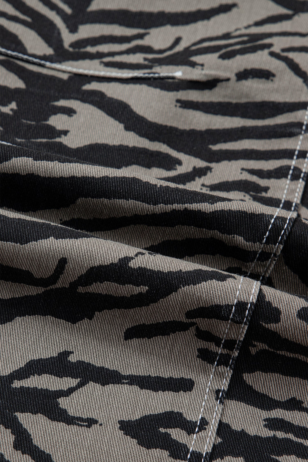 Hunter Printed Wide Leg Jeans