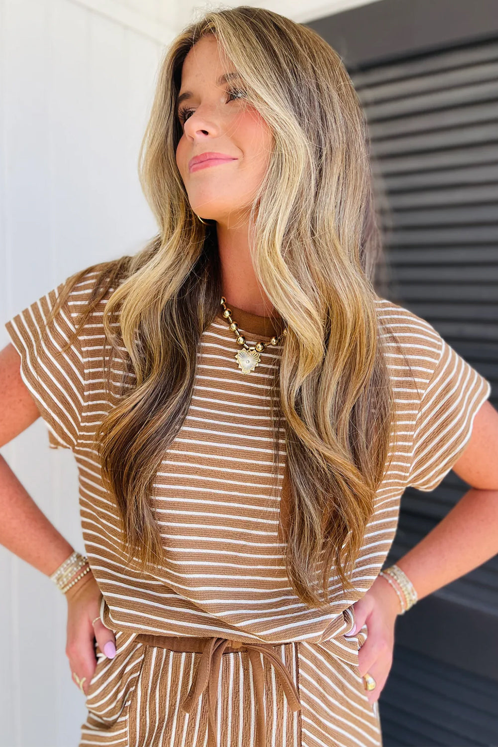 Aspyn Stripe Tee