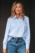 Emersyn Stripe Long Sleeve Top