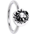 16G 3/8 Moon Cradling the Sun BCR Captive Ring