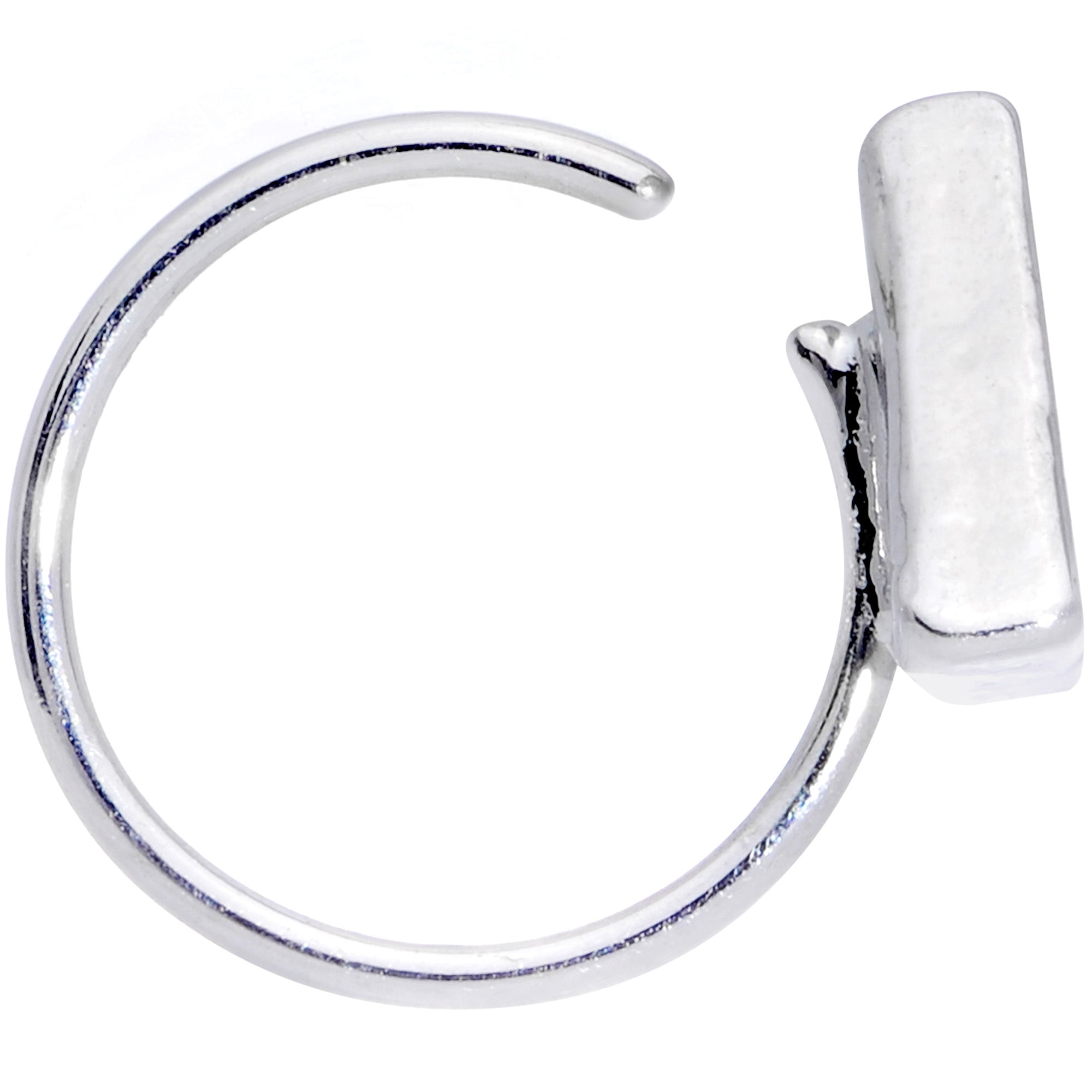 20G 5/16 Rainbow Pride Triangle Nose Hoop