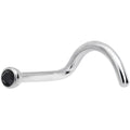 18G Black 2mm Grade 23 Titanium Press Fit Left Nose Ring Screw