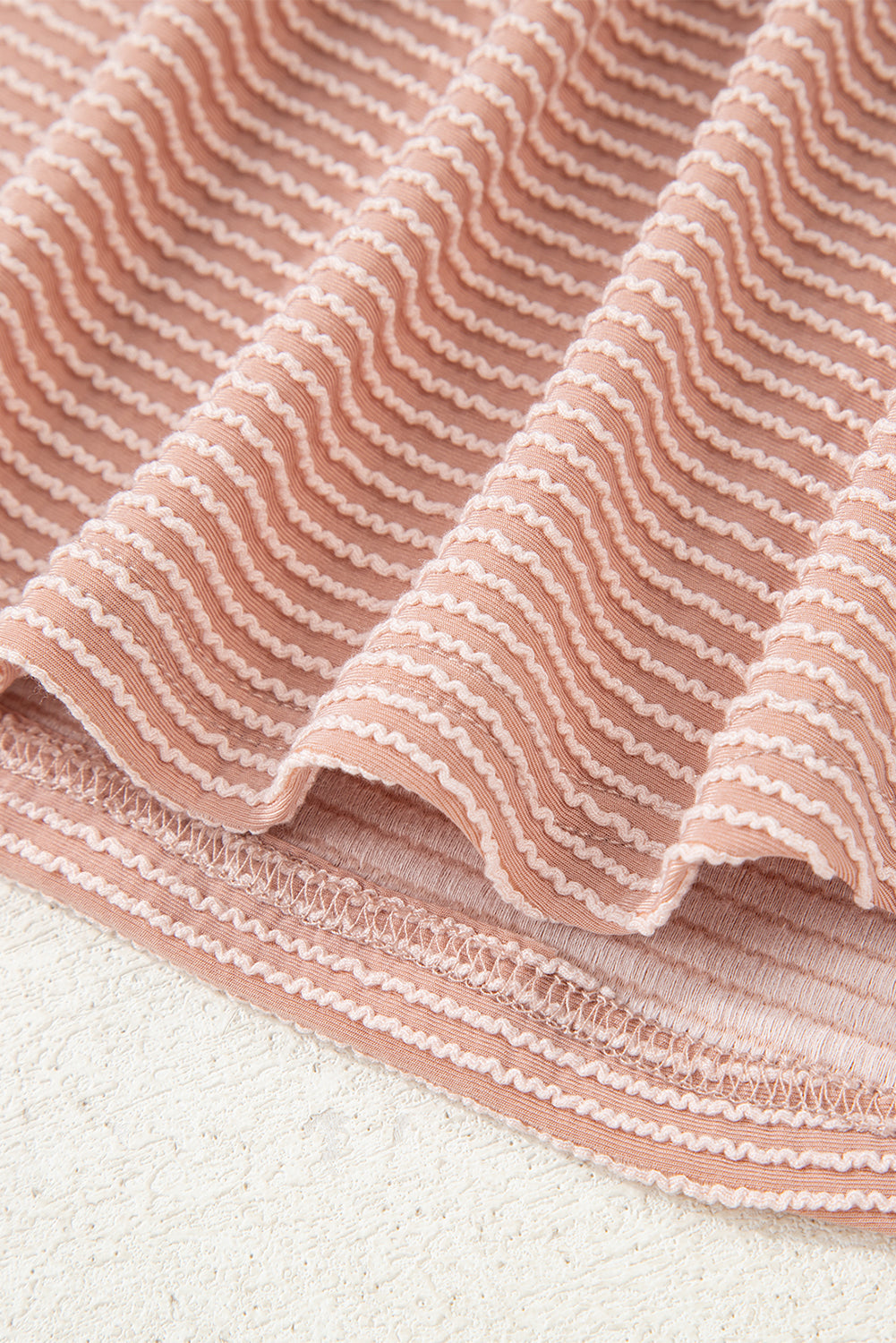 Mariam Drawstring Cowl Knit Top