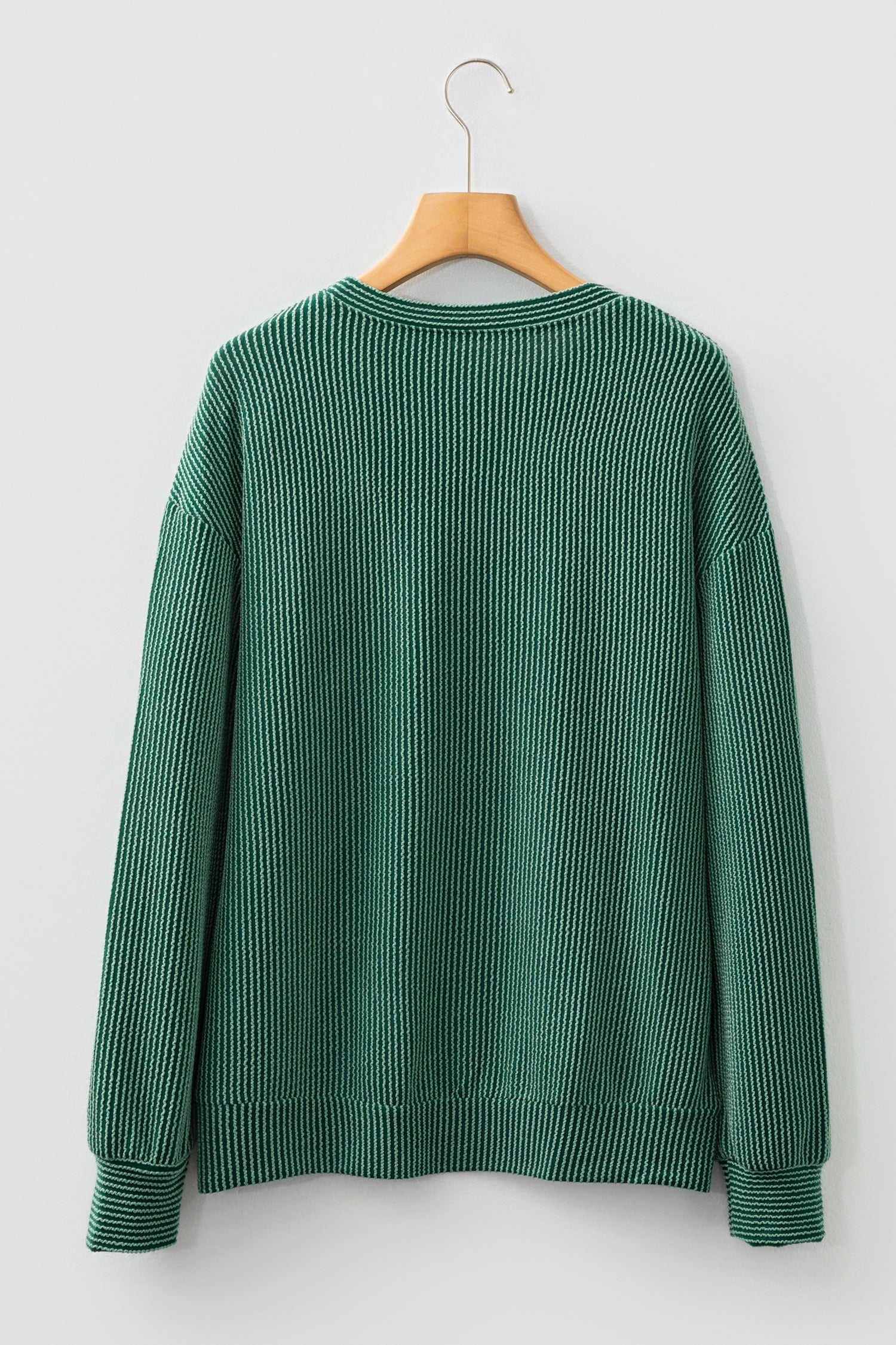 Ximena Letter Graphic Loose Long Sleeve Top