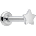 16G 1/4 G23 Titanium Super Star Internal Thread Labret Monroe Tragus