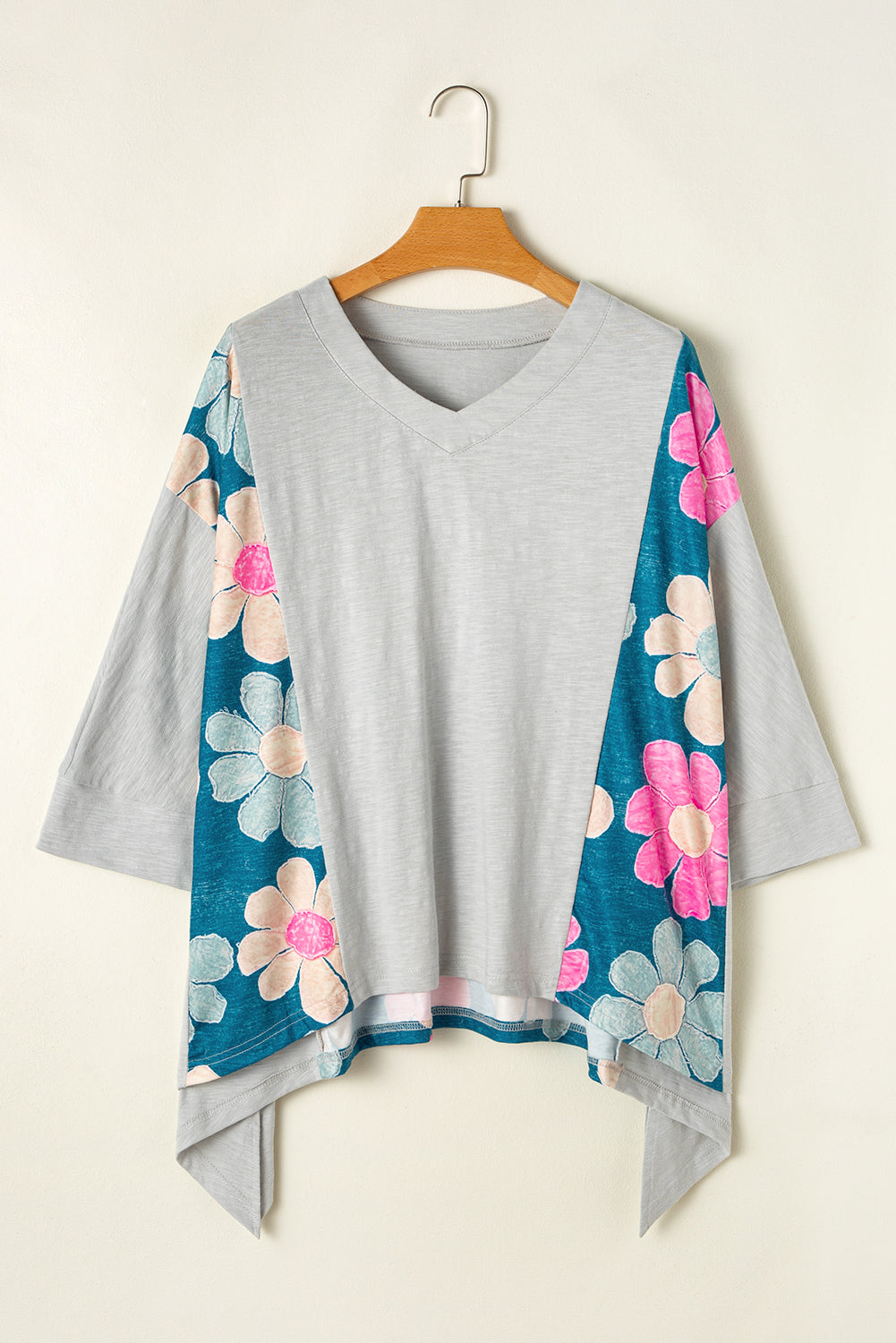 Yaretzi Oversized High Low Top