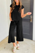 Samira Textured Knit Set