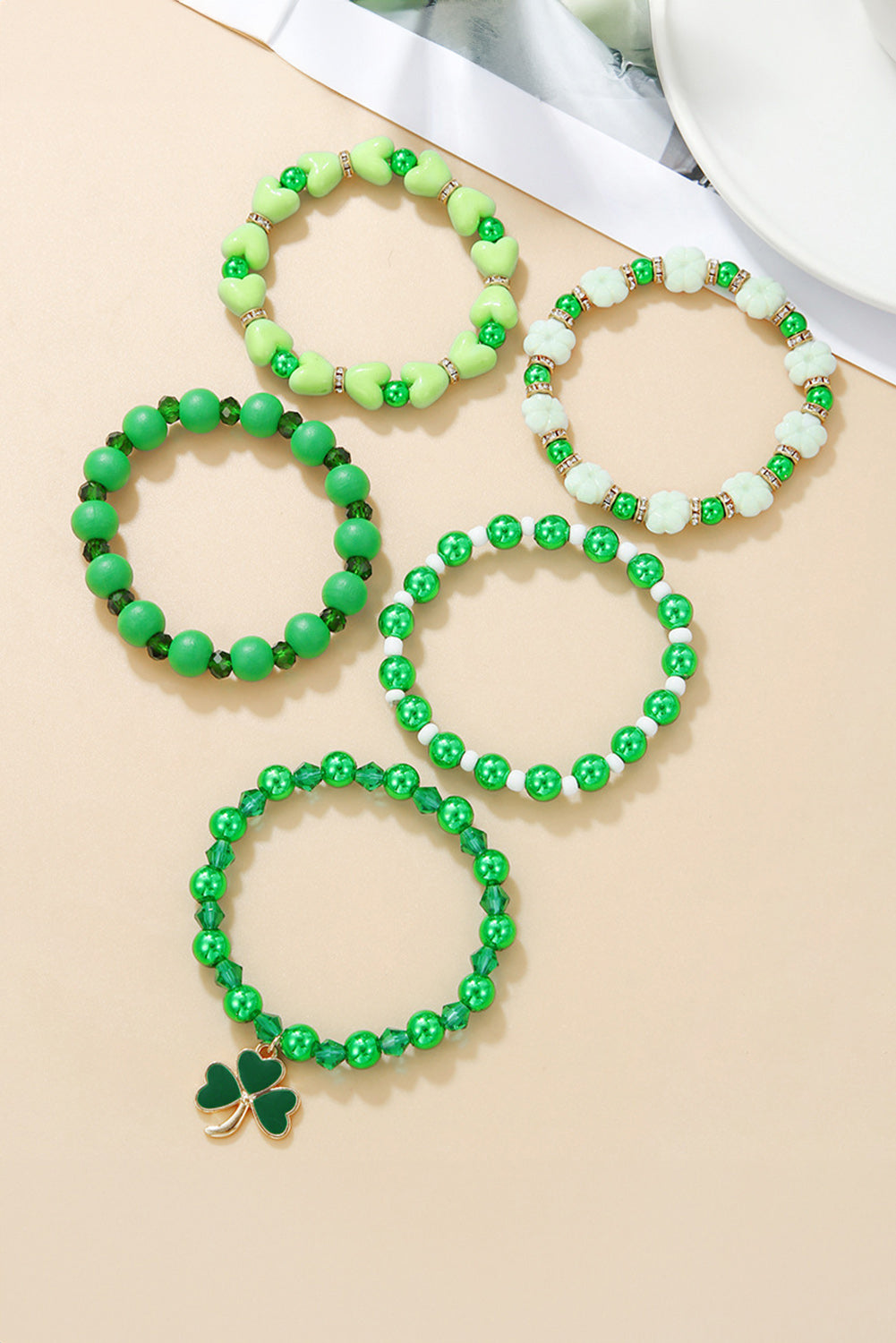 Ashley Beaded 5pcs Bracelet Set