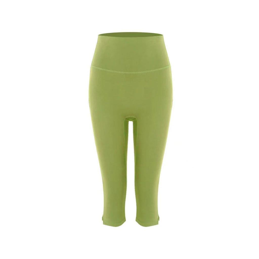 High-Waist Slim-Fit Yoga Leggings for Women – 7/8 Length Tight Fit Fitness Pants
