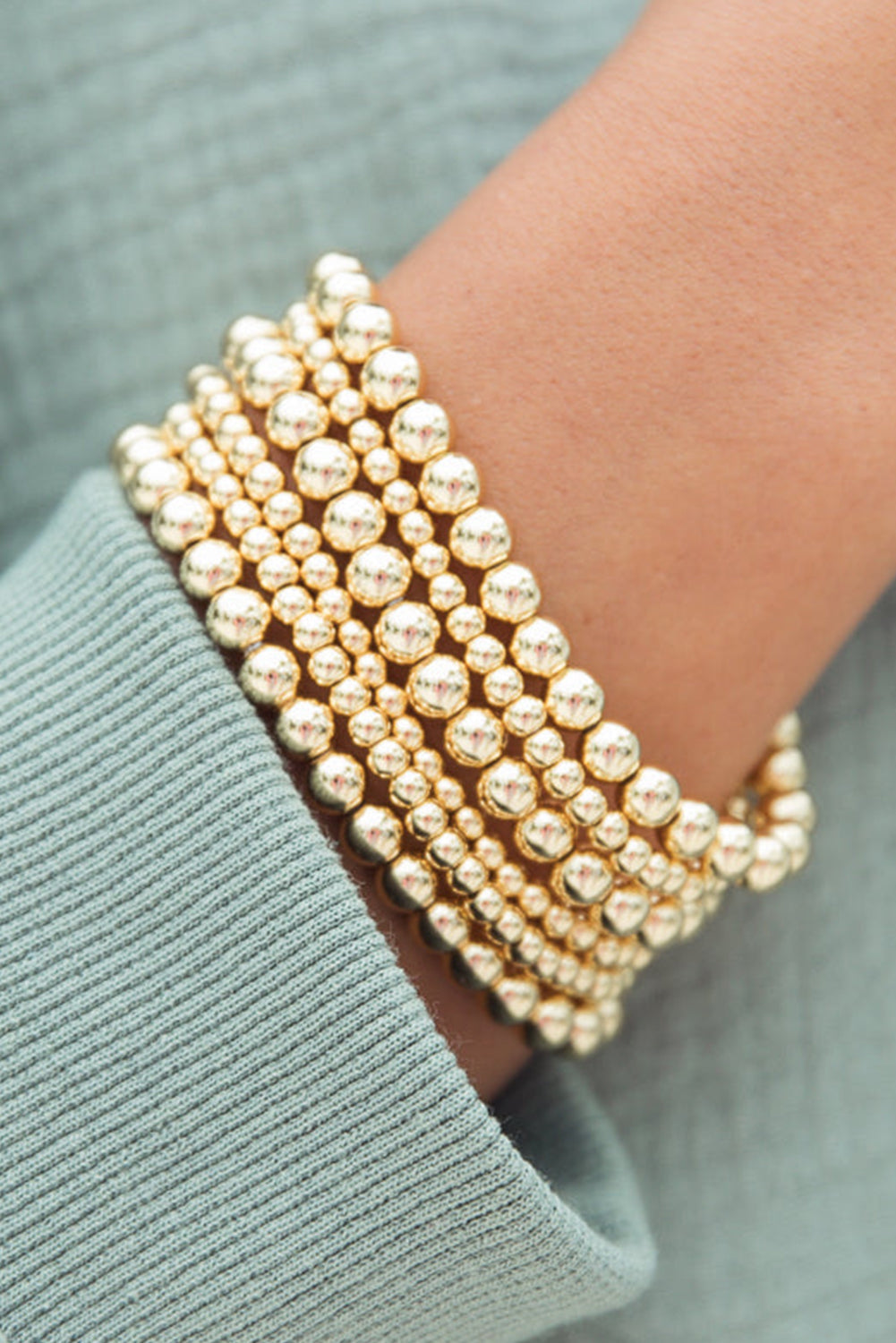 Multi Layered Beaded Bracelet
