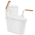 Toilet Safety Rails with Handles (520 lb Capacity)