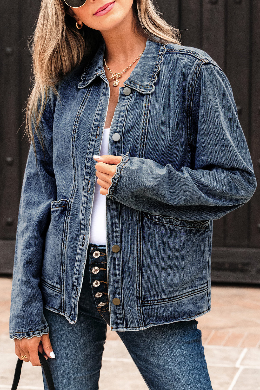 Emma Up Mineral Washed Jacket