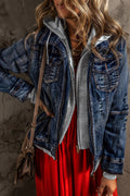 Mia Hooded Zip Up Jacket