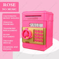 Children's Mini ATM Coin Bank: Safe Money Saving Box