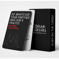 Drunk Desires Couples Drinking Card Game