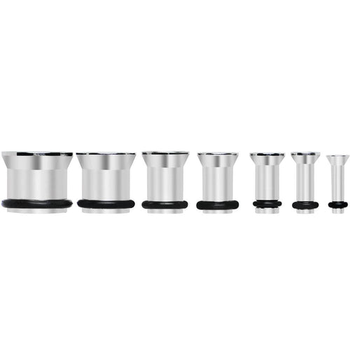 12G to 00G 14 Piece Ear Stretching Tunnel Kit Set of 2